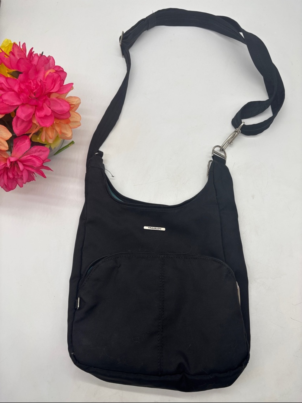 Travelon Crossbody Lightweight Travel Shoulder Bag